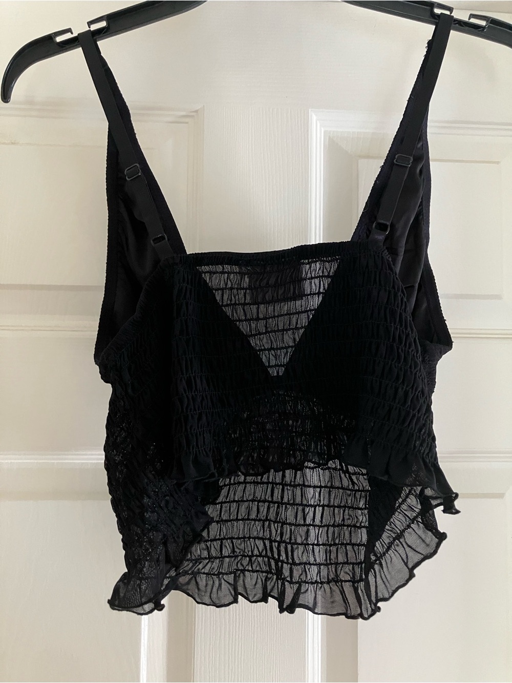 URBAN OUTFITTERS UO Out From Under Firecracker Smocked Cropped Top L NEW NWOT - Picture 9 of 10